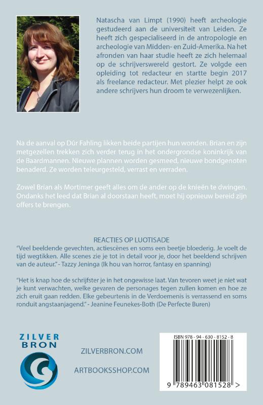 Achterkant van Echo's der stervenden