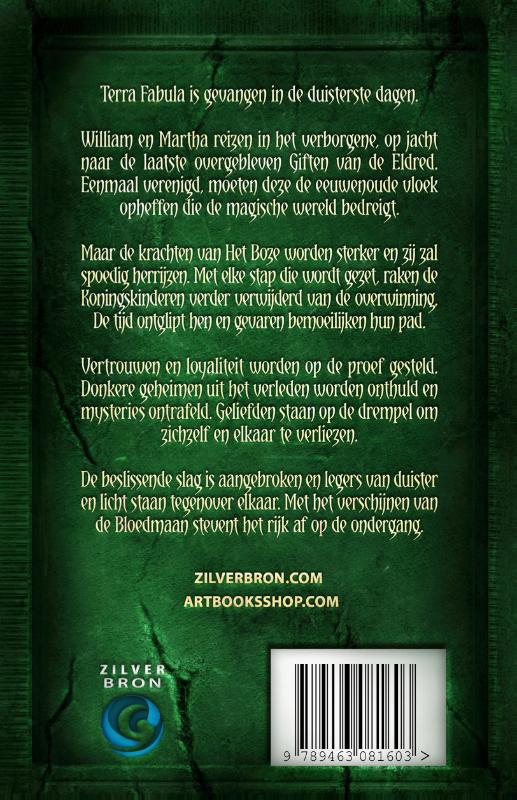 Achterkant van De kristallen tempel