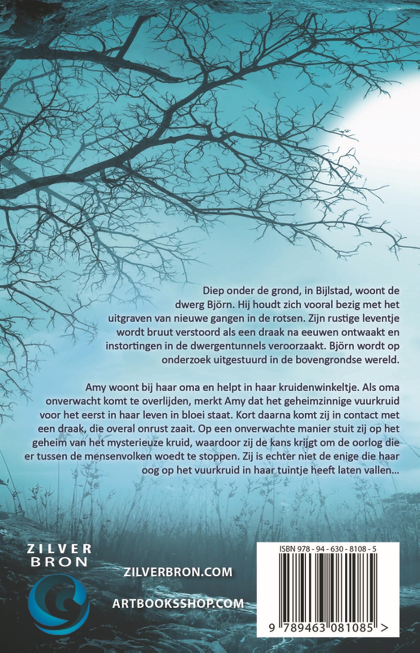 Achterkant van Drakenkruid