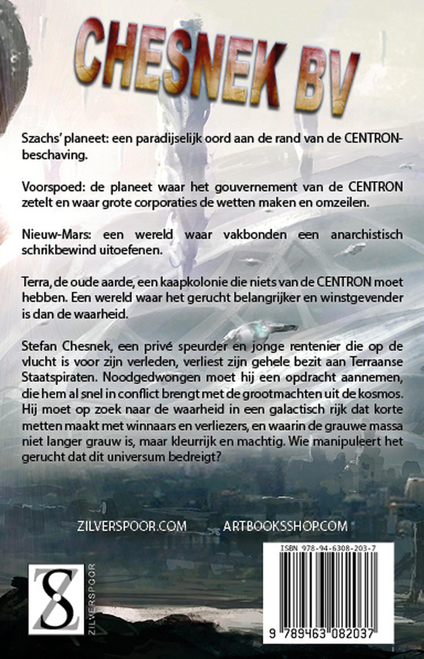 Achterkant van Chesnek B.V.
