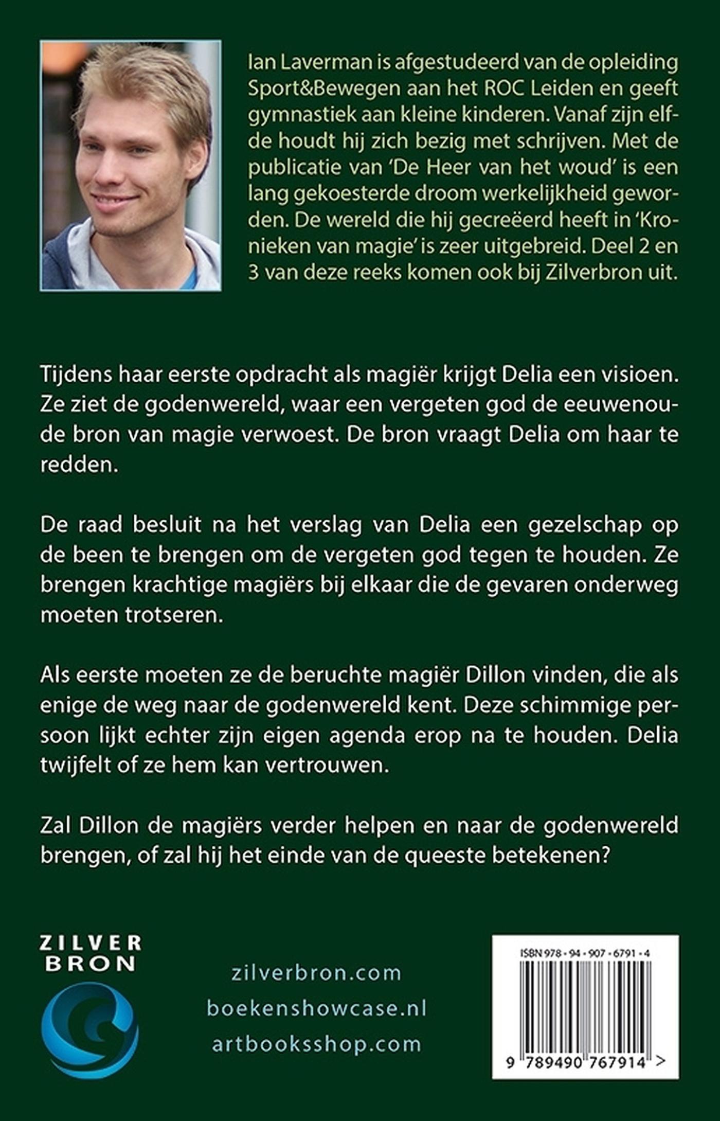 Achterkant van De heer van het woud