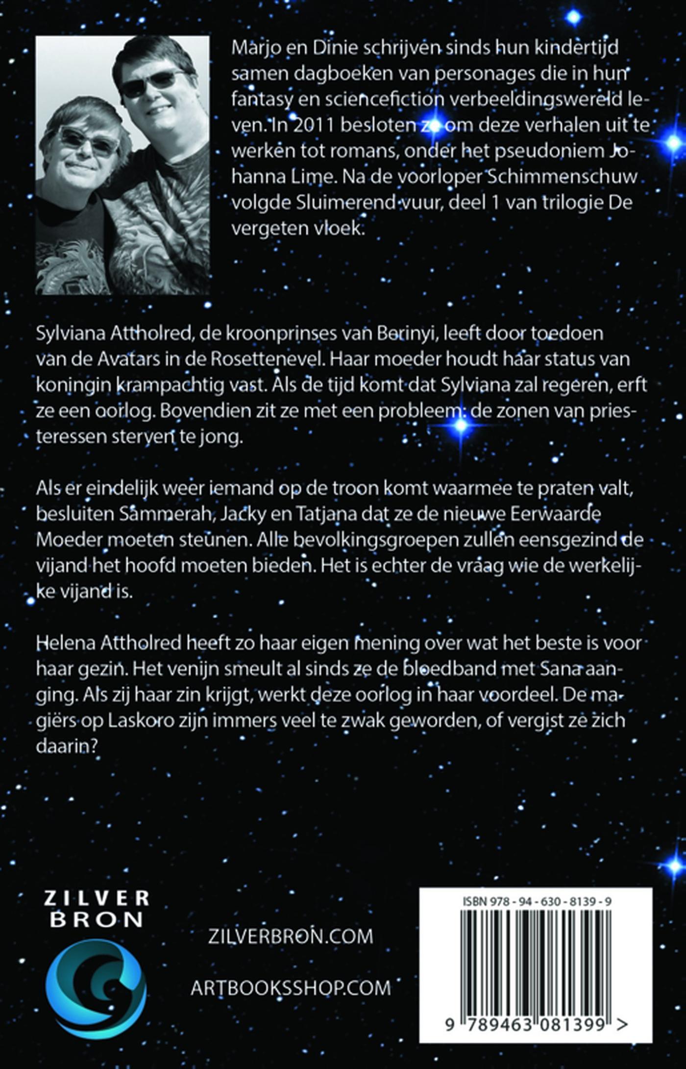 Achterkant van Smeulend venijn