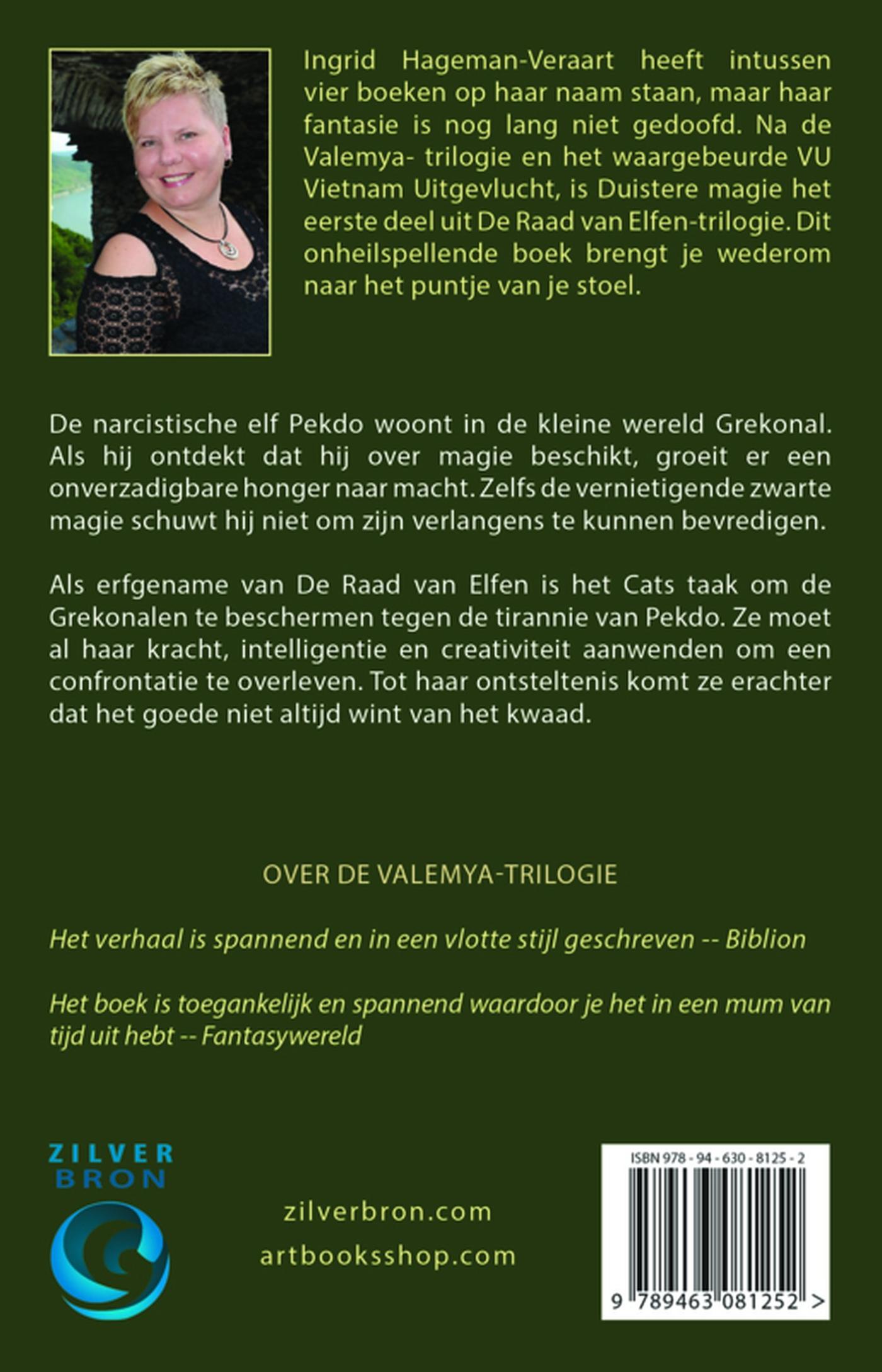 Achterkant van Duistere magie