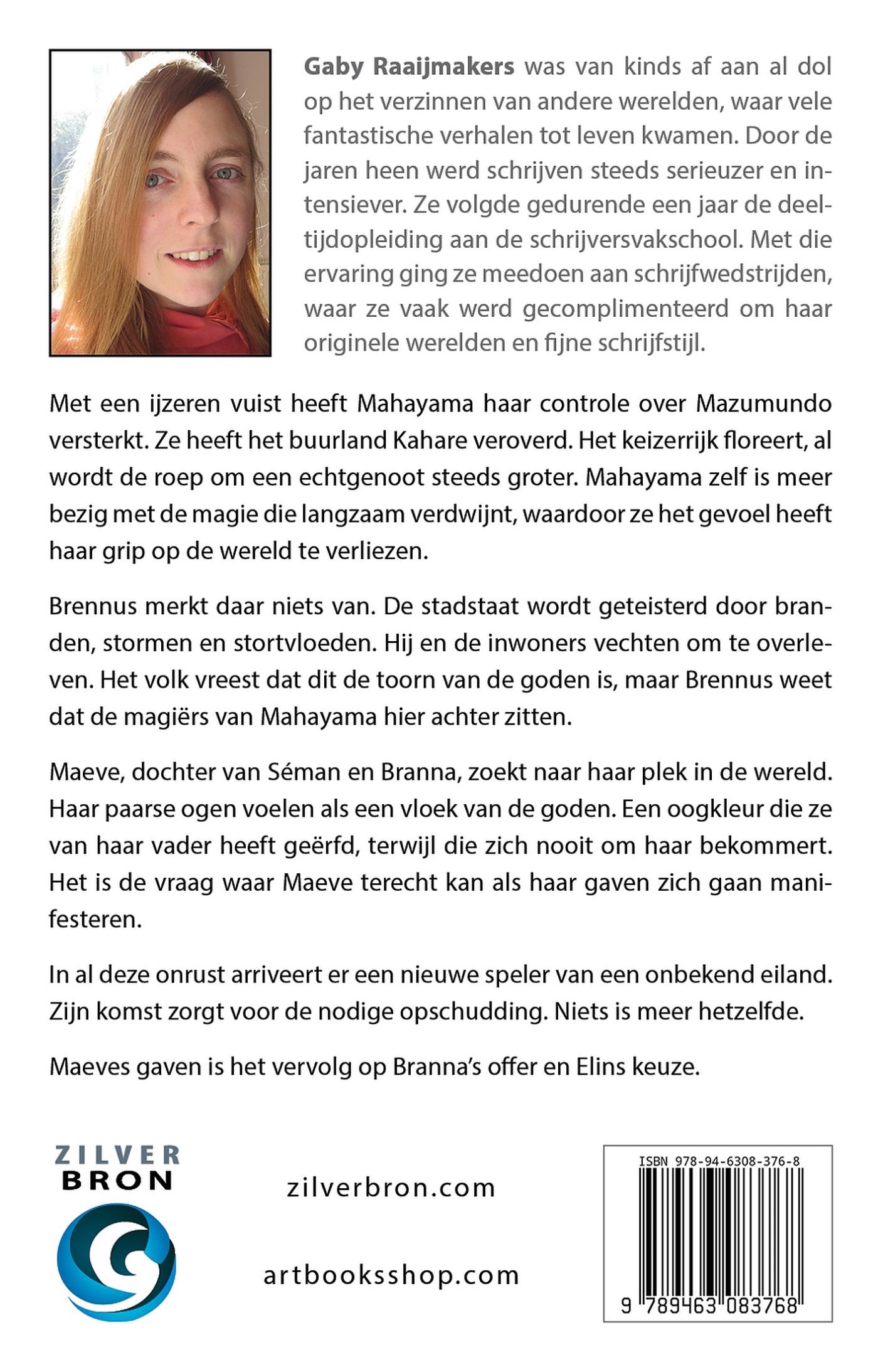 Achterkant van Meaves gaven