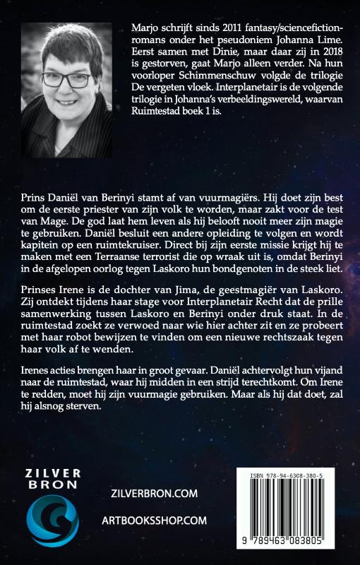 Achterkant van Ruimtestad