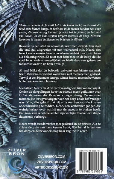 Achterkant van Muren van ijs