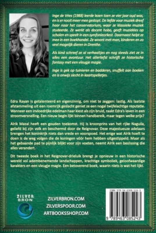 Achterkant van Koningin van kelken