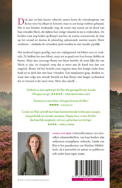 Achterkant van Weekendje weg