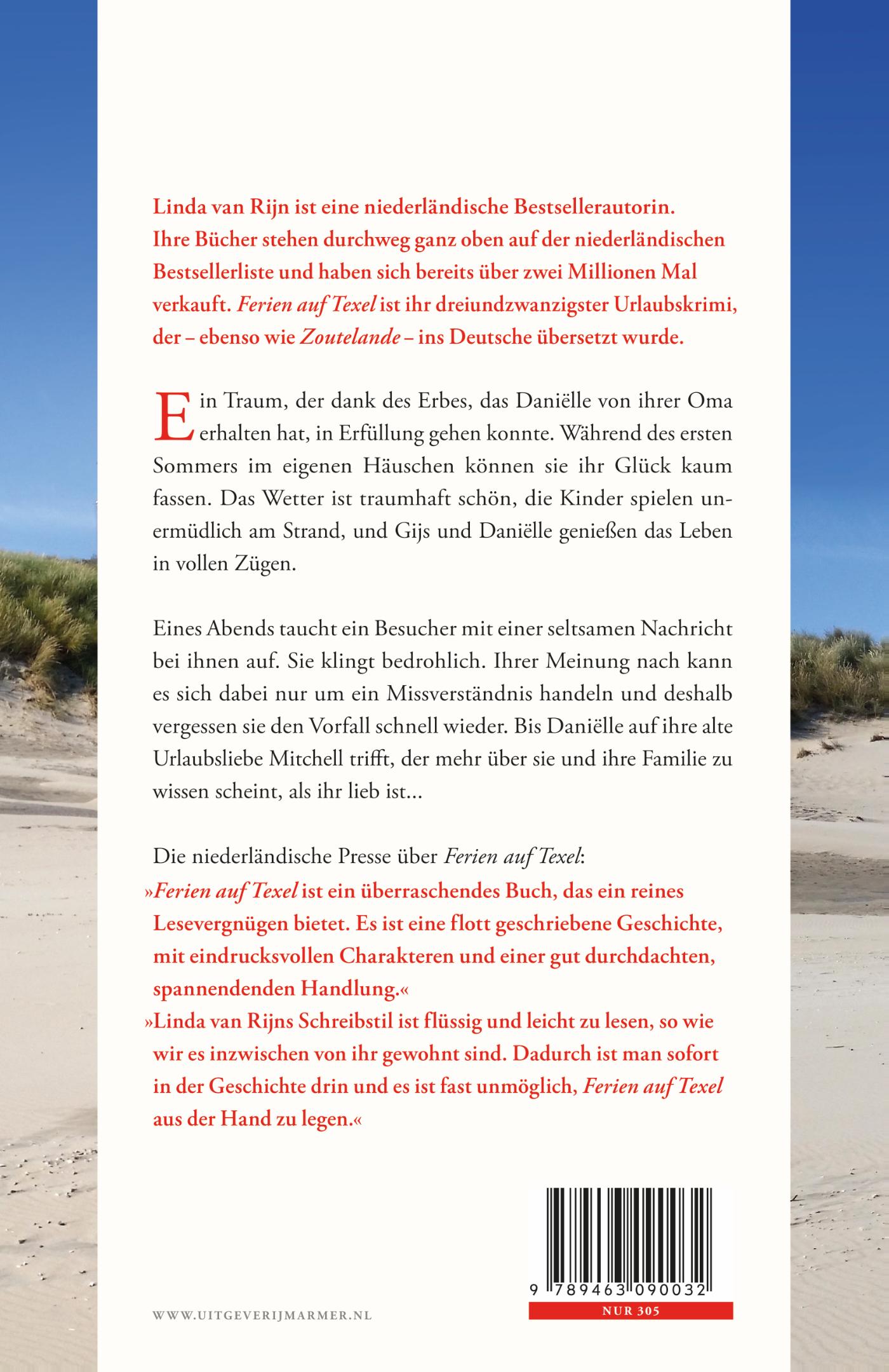 Achterkant van Ferien auf Texel