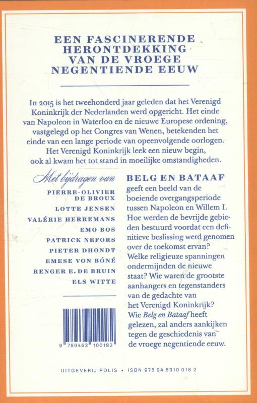 Achterkant van Belg en Bataaf