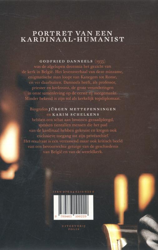 Achterkant van Godfried Danneels