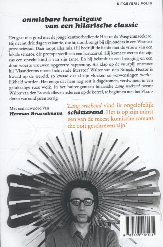 Achterkant van Lang weekend