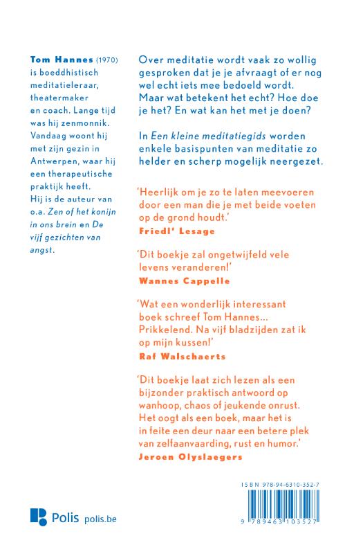Achterkant van Een kleine meditatiegids