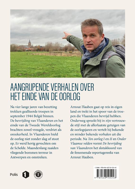 Achterkant van De bevrijding van Vlaanderen