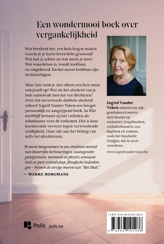 Achterkant van Wat overblijft