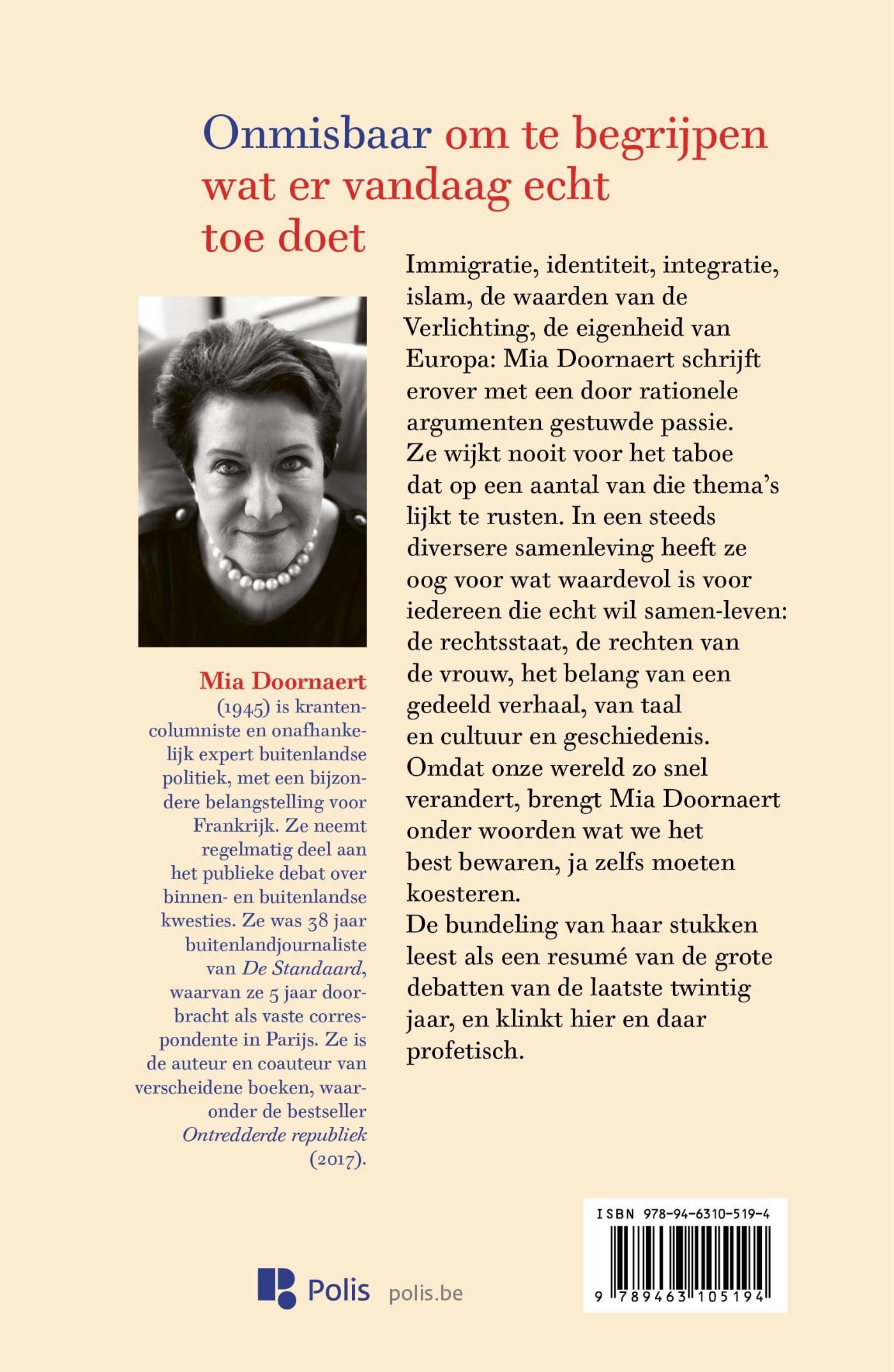 Achterkant van Tegendraads