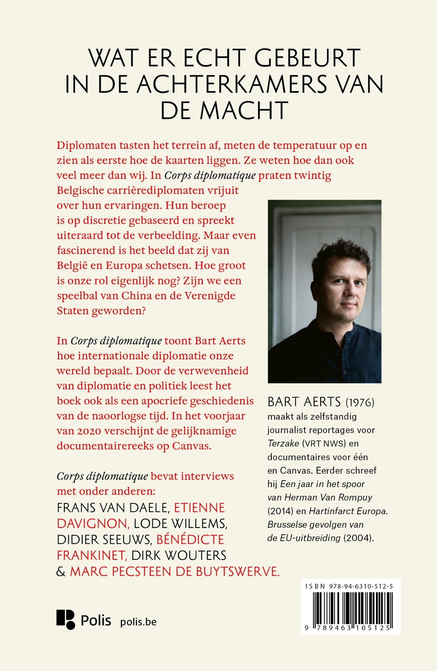 Achterkant van Corps diplomatique