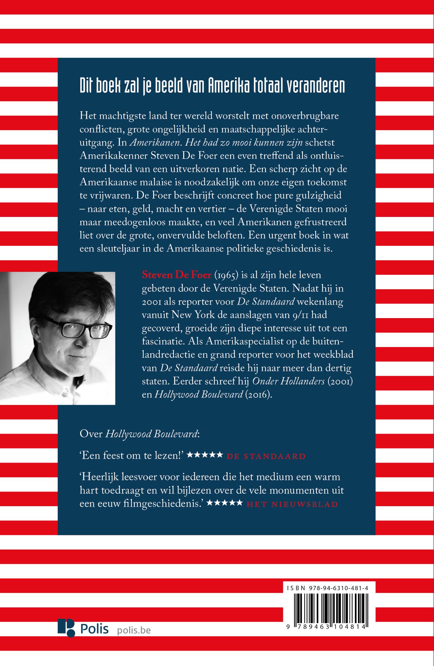 Achterkant van Amerikanen