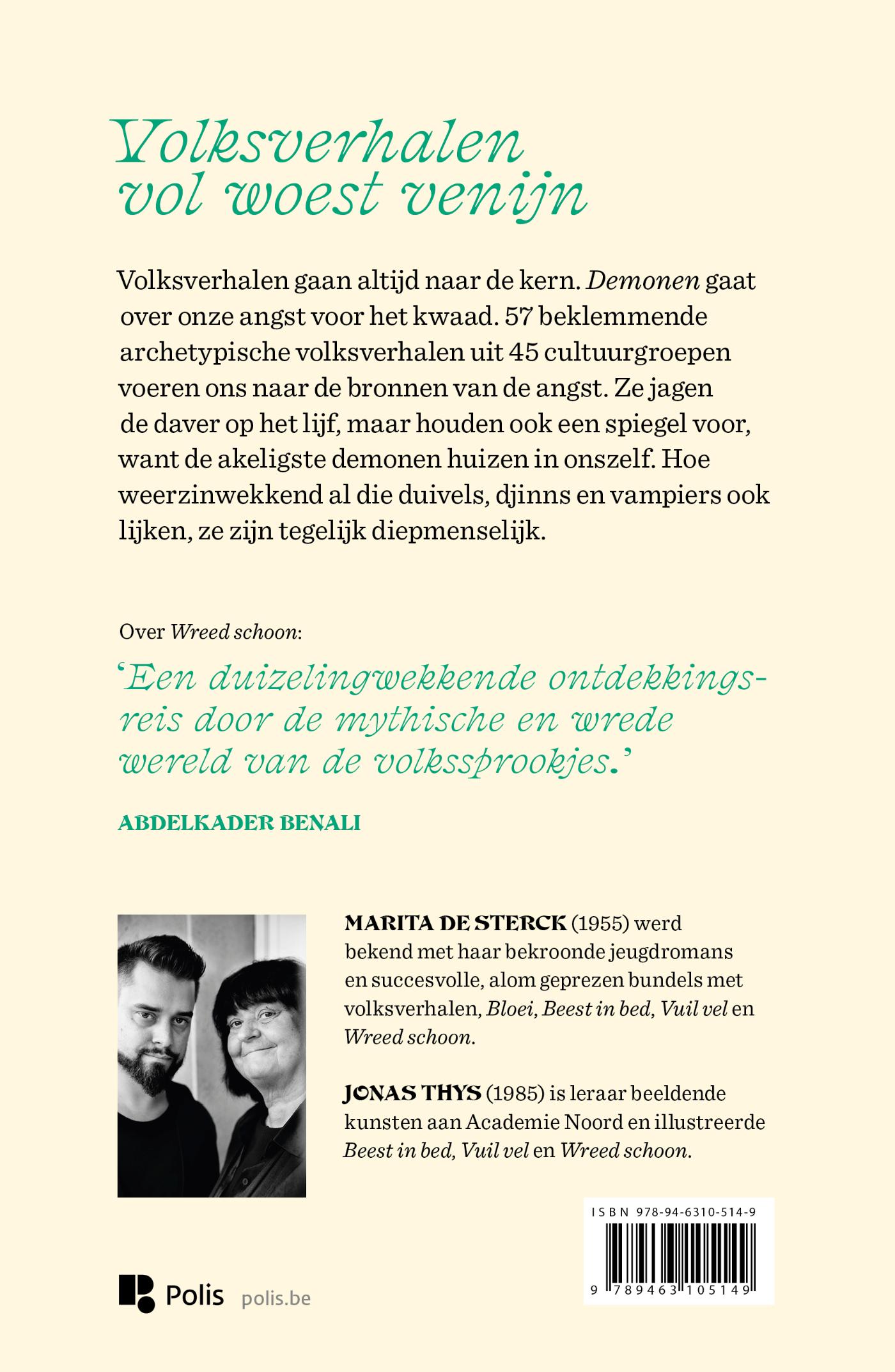 Achterkant van Demonen