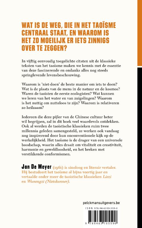 Achterkant van Wat kan ik leren van de taoïsten?
