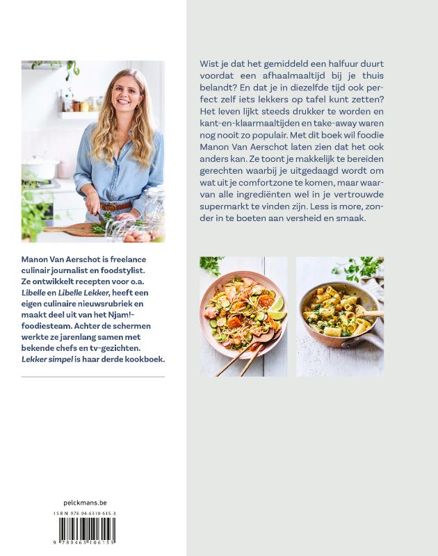 Achterkant van Lekker simpel