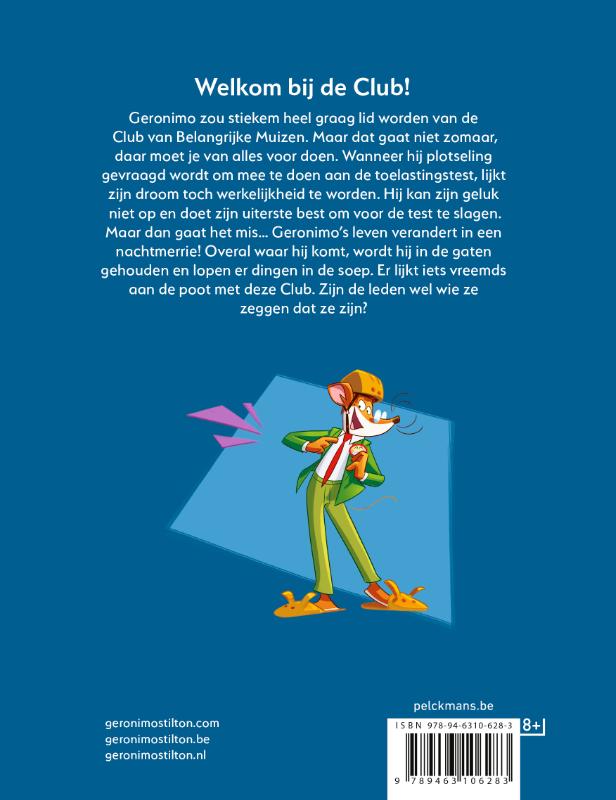 Achterkant van Welkom bij de Club!