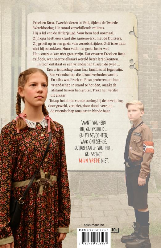 Achterkant van Gij brengt mijn vrede niet
