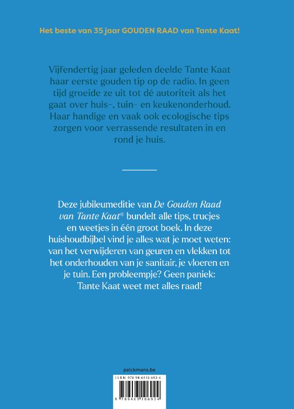 Achterkant van De Gouden Raad van Tante Kaat