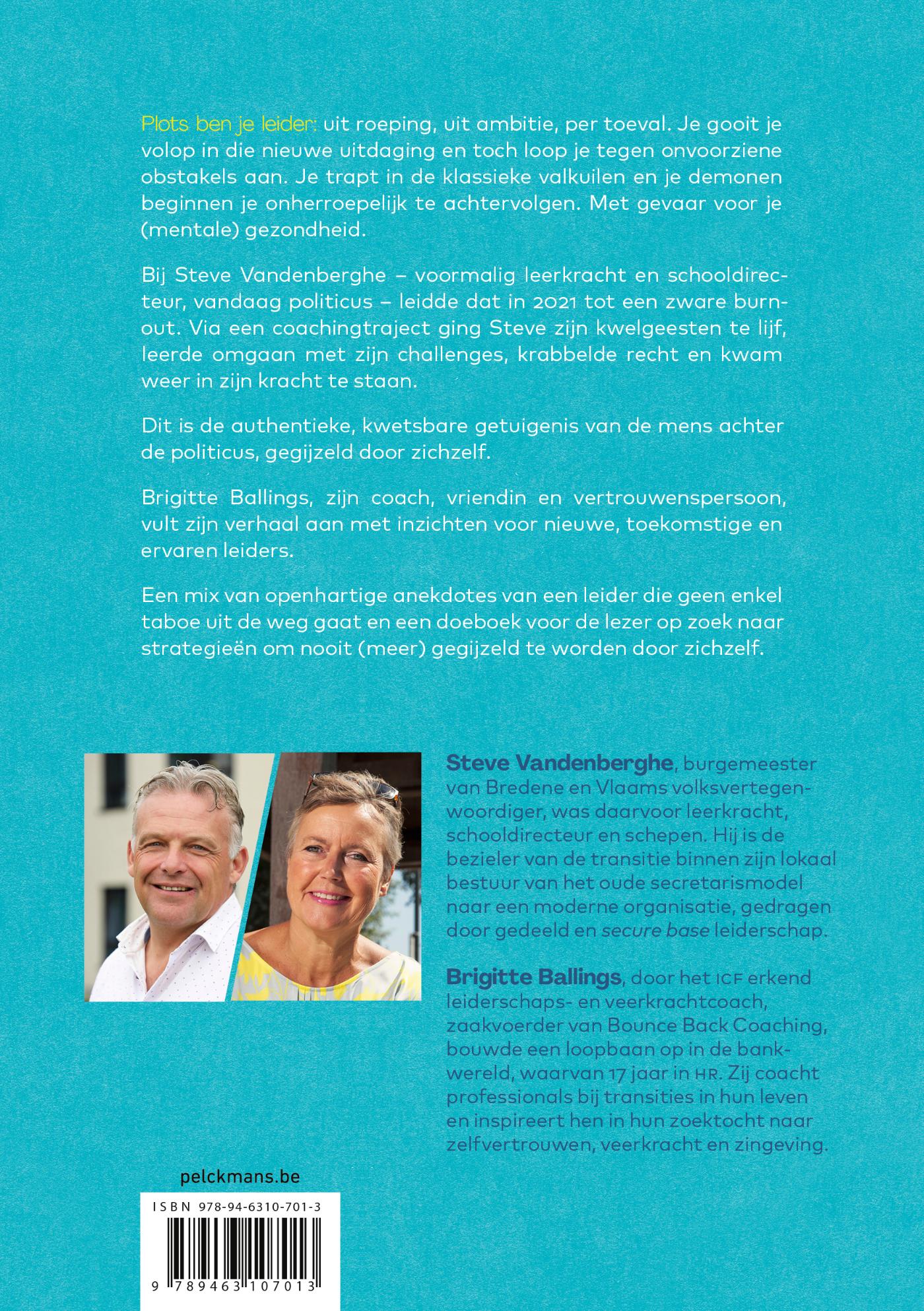 Achterkant van Gegijzeld door jezelf