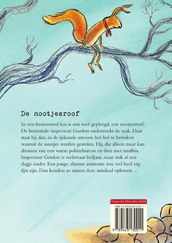 Achterkant van De nootjesroof