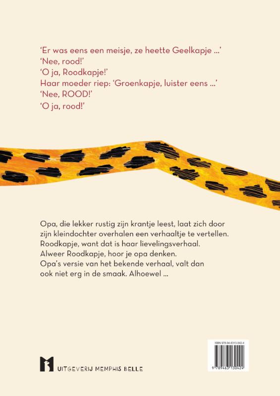 Achterkant van Opa, wat een gek verhaal!