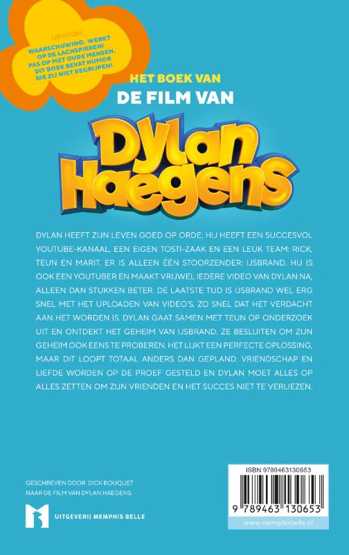 Achterkant van Dylan Haegens