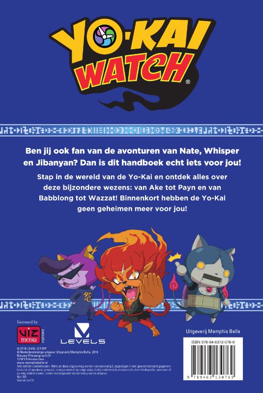 Achterkant van Yo-Kai Watch