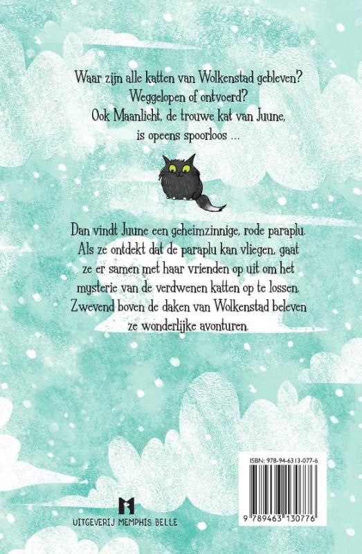 Achterkant van Juune en het rode pluutje