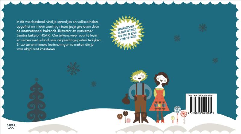 Achterkant van Het sprookjesboek van Isak