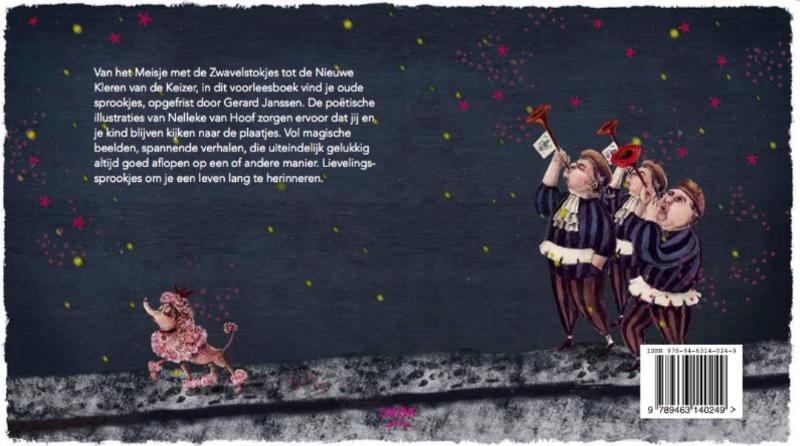 Achterkant van Lievelingssprookjes