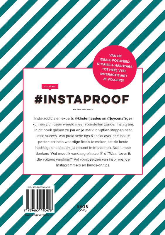 Achterkant van Instaproof