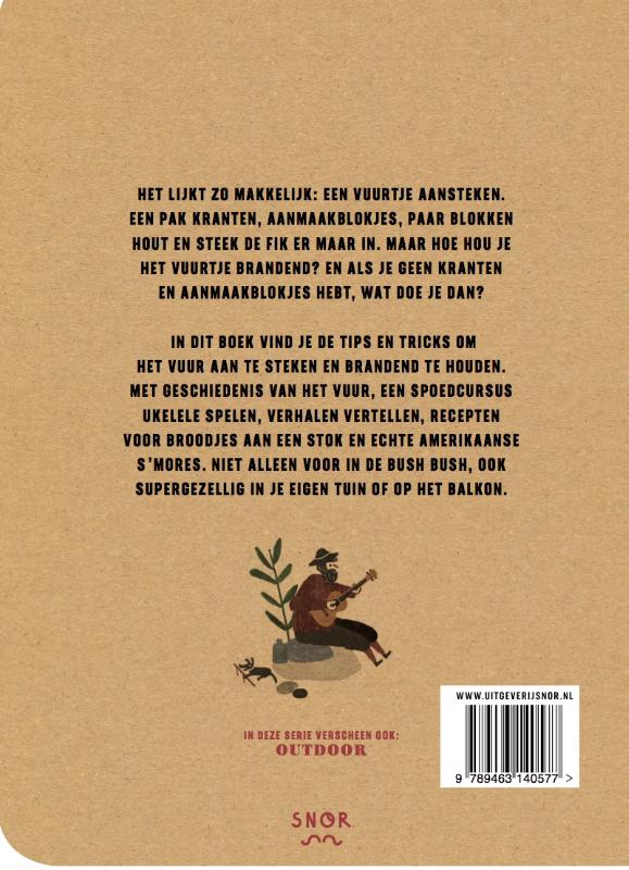 Achterkant van Handboek
