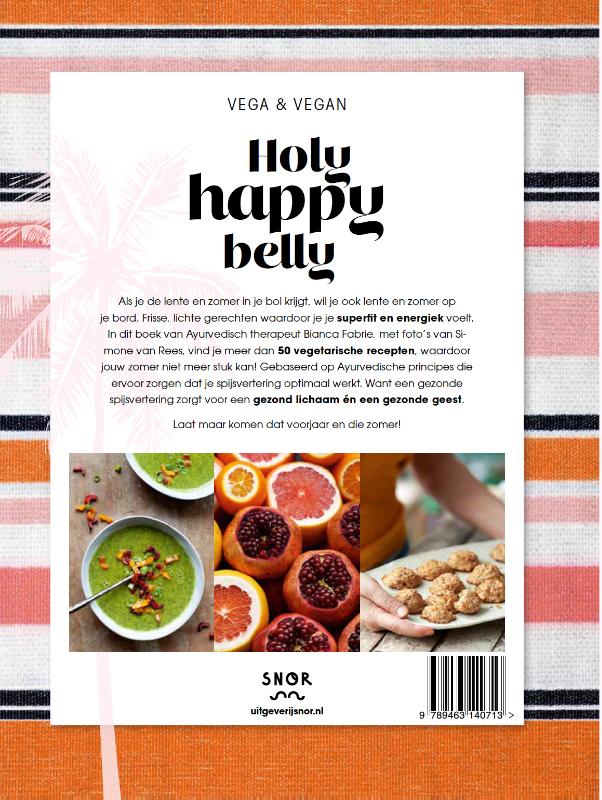 Achterkant van Holy happy belly
