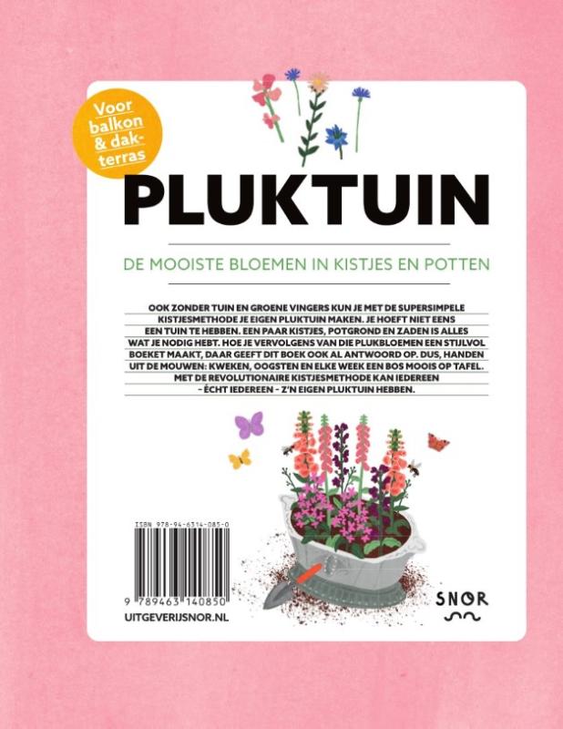 Achterkant van Pluktuin