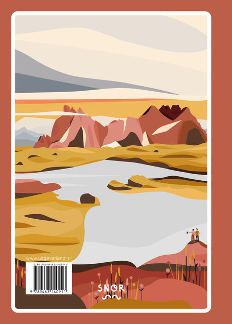 Achterkant van Travel Journal