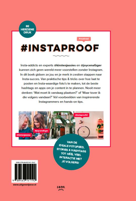 Achterkant van Instaproof