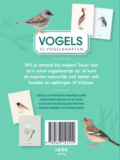 Achterkant van Vogels
