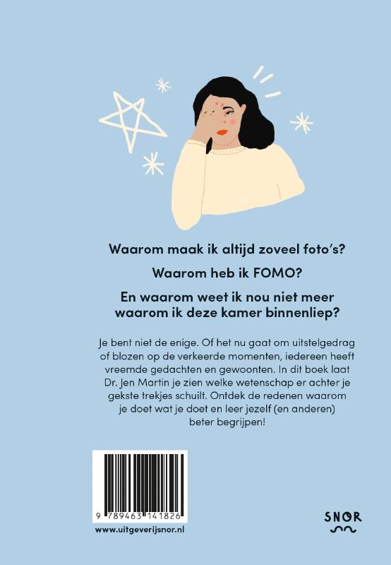 Achterkant van Waarom ben ik zo