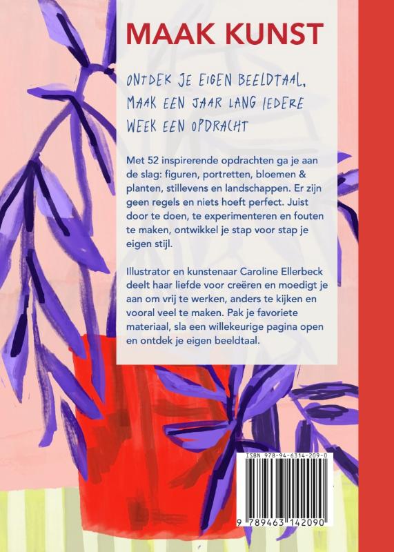 Achterkant van Make art