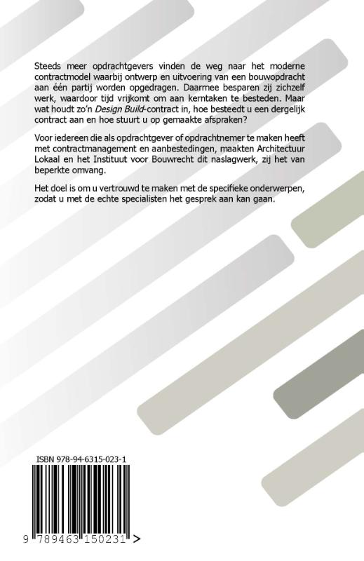 Achterkant van KOMPAS light Design Build