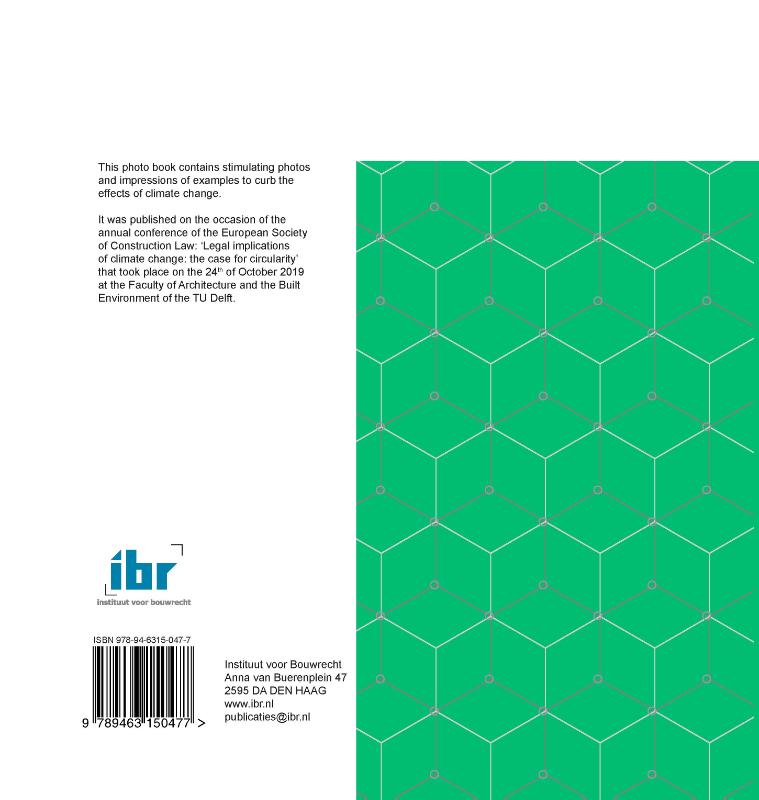 Achterkant van Sustainability projects in the Netherlands