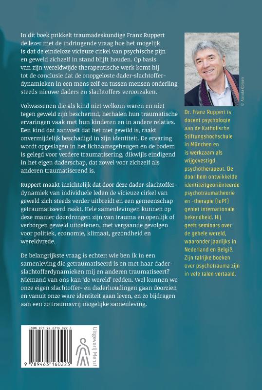 Achterkant van Wie ben ik in een getraumatiseerde en traumatiserende samenleving?