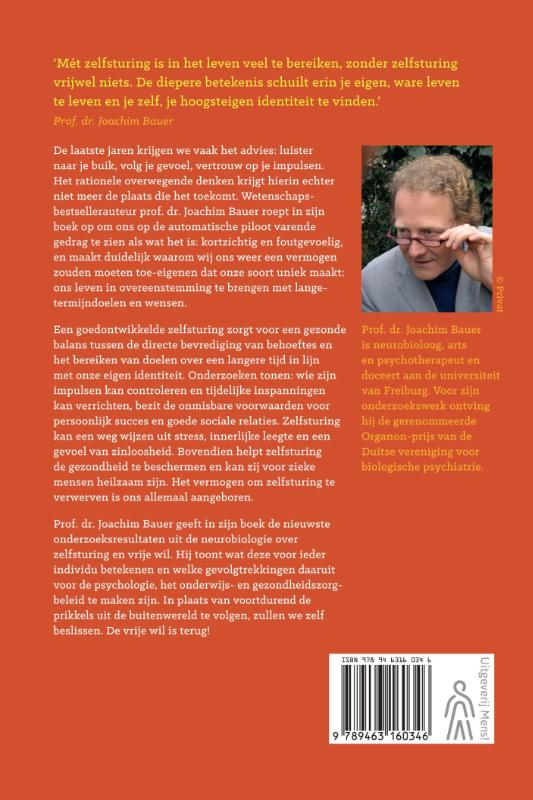 Achterkant van Zelfsturing en identiteitsontwikkeling