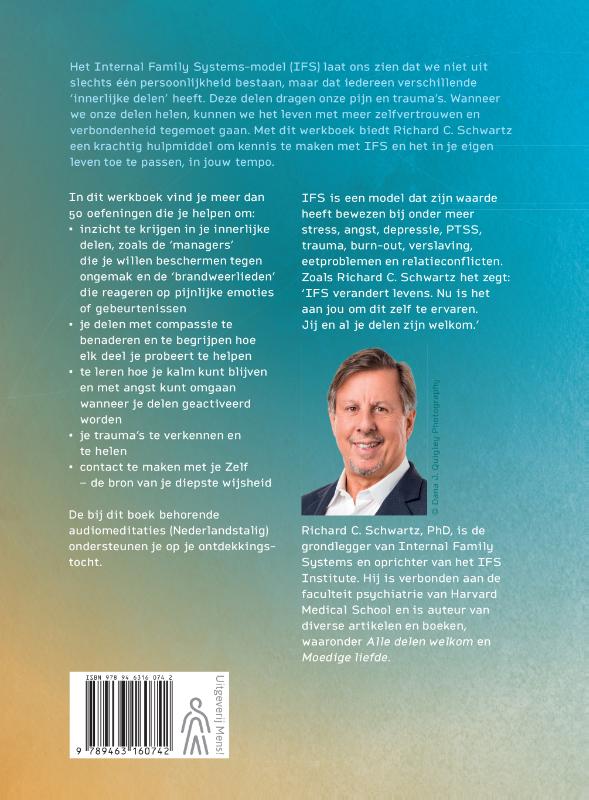 Achterkant van Werkboek Internal Family Systems (IFS)